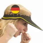 Visiere drapeau allemand_3822. Entrez dans l'Univers de DIAYTAR COTE D'IVOIRE - Où Chaque Produit a sa Place. Explorez nos rayons virtuels et choisissez des articles qui s'intègrent parfaitement à votre style de vie.