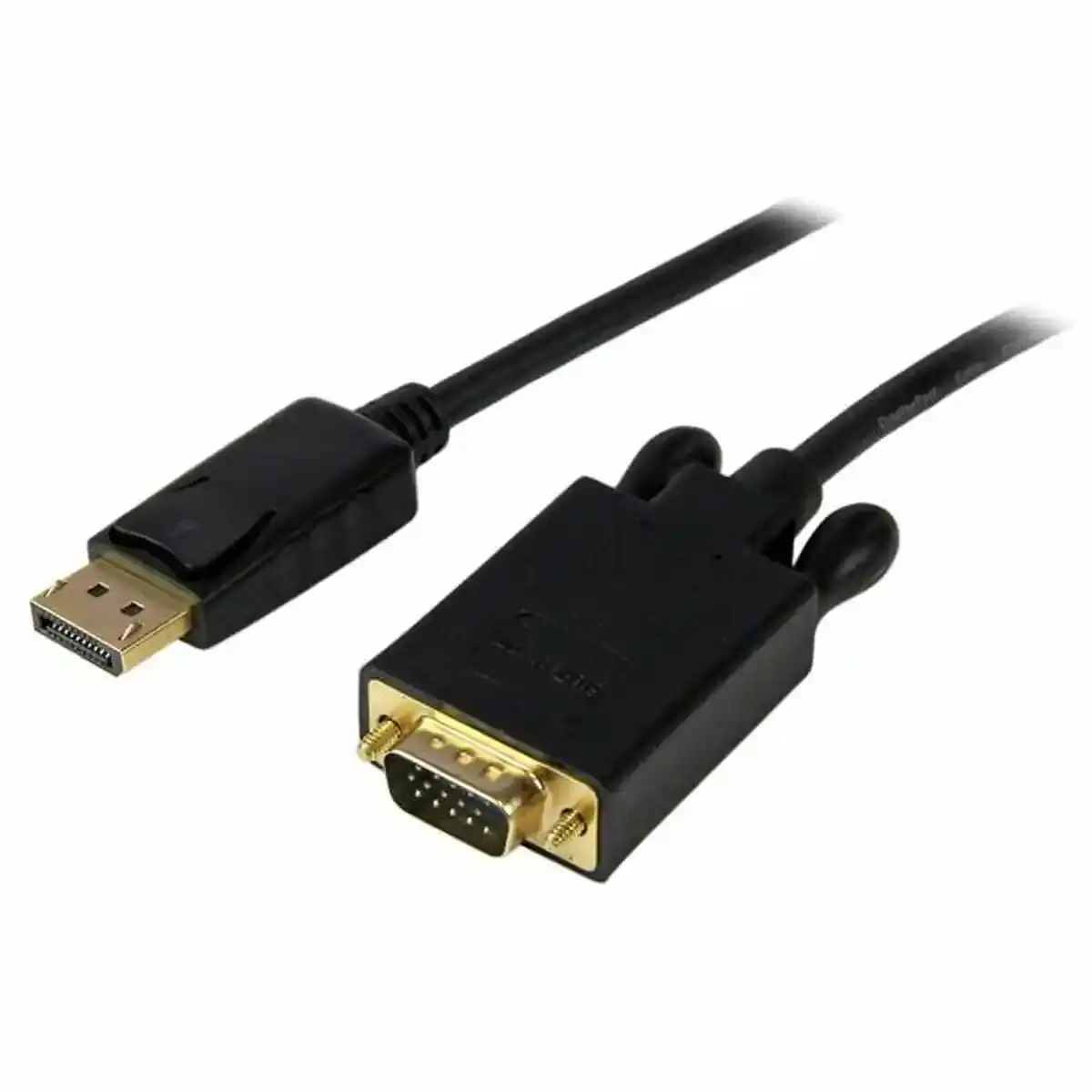Adaptateur DisplayPort vers VGA Startech DP2VGAMM6B (1,8 m) Noir 1,8 m. SUPERDISCOUNT FRANCE