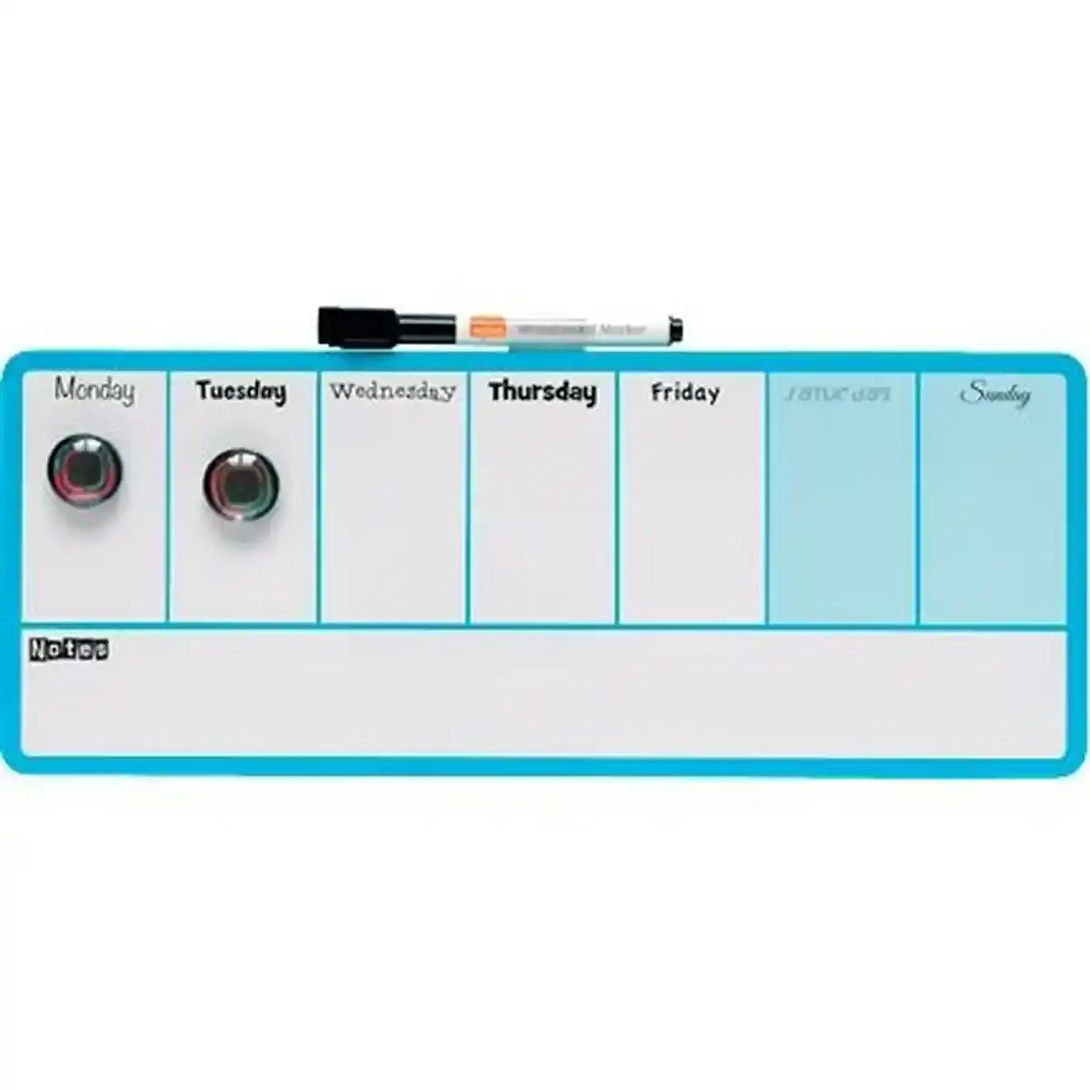 Agenda Semainier Nobo Bleu 36 x 14 cm. SUPERDISCOUNT FRANCE