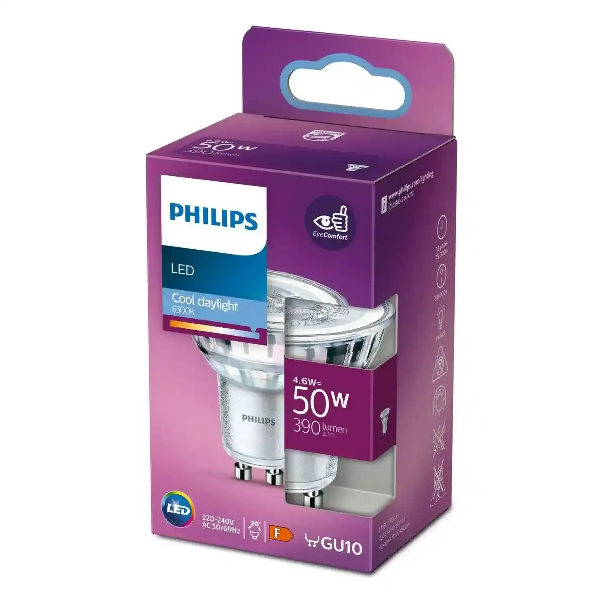 Ampoule led dichroique philips foco 4 6 w gu10 f 390 lm 6500 k _2089. DIAYTAR COTE D'IVOIRE - Où Chaque Détail Compte. Parcourez nos produits soigneusement sélectionnés et choisissez des articles qui correspondent à votre style et à vos valeurs.