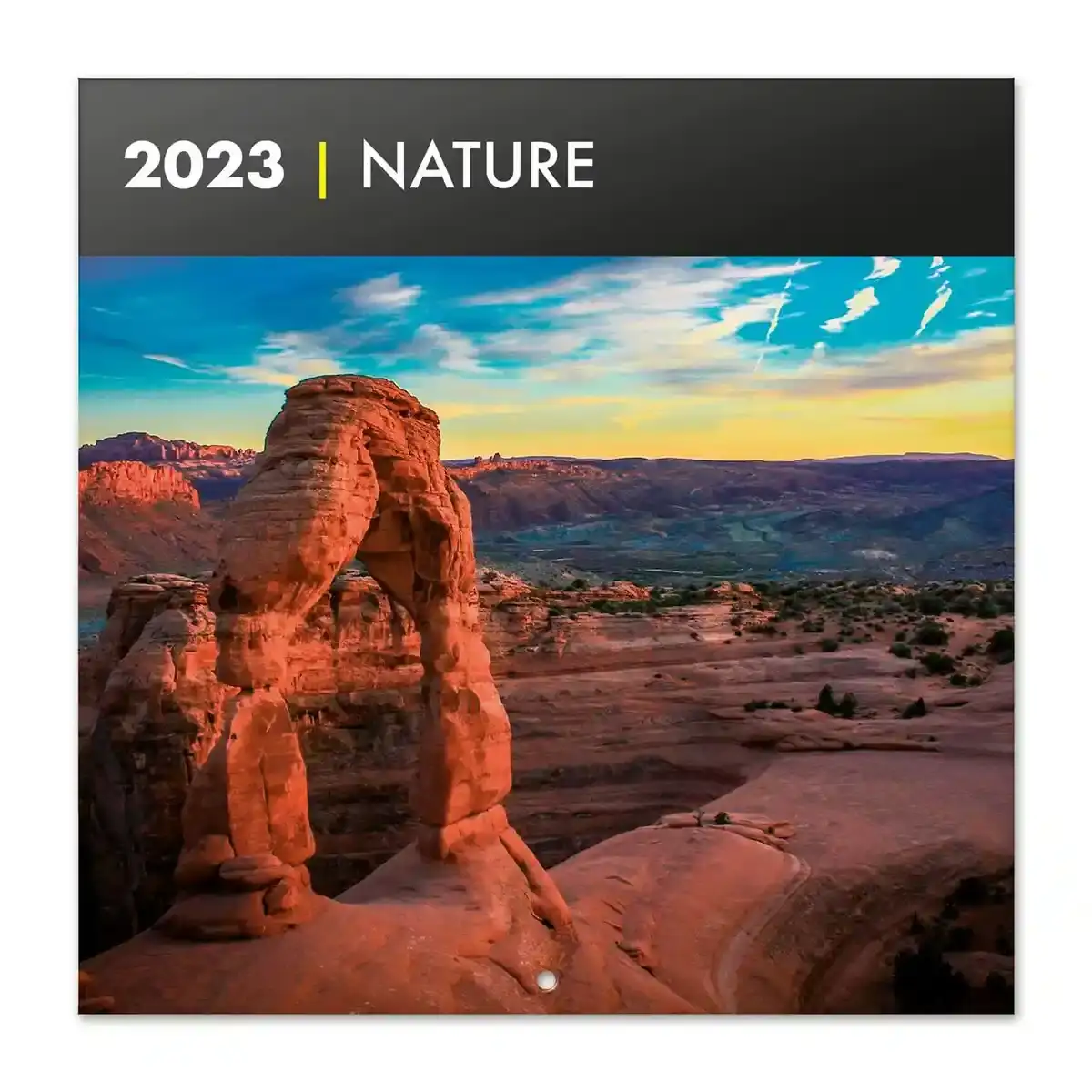 Calendrier Nature 2023 30 x 30 cm (Reconditionné B). SUPERDISCOUNT FRANCE