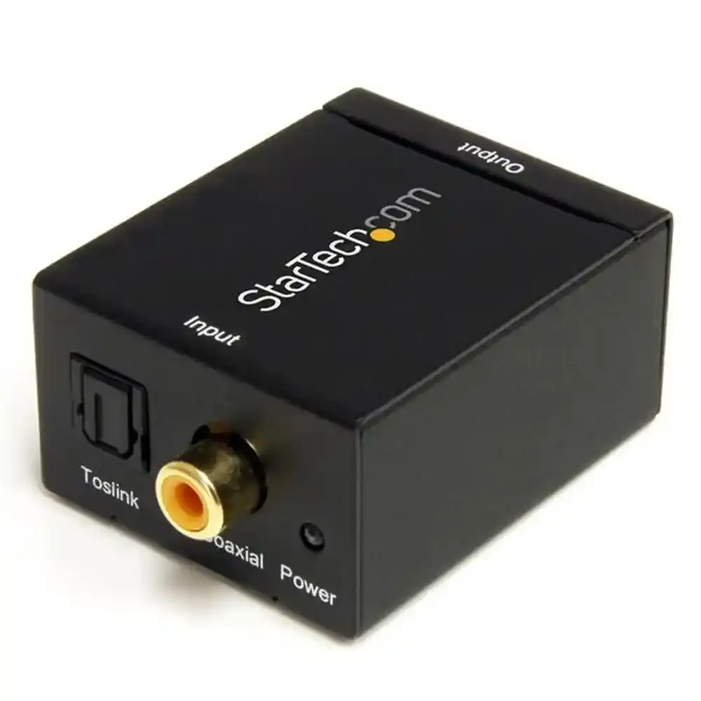 Convertisseur/Adaptateur Startech SPDIF2AA Audio Noir. SUPERDISCOUNT FRANCE
