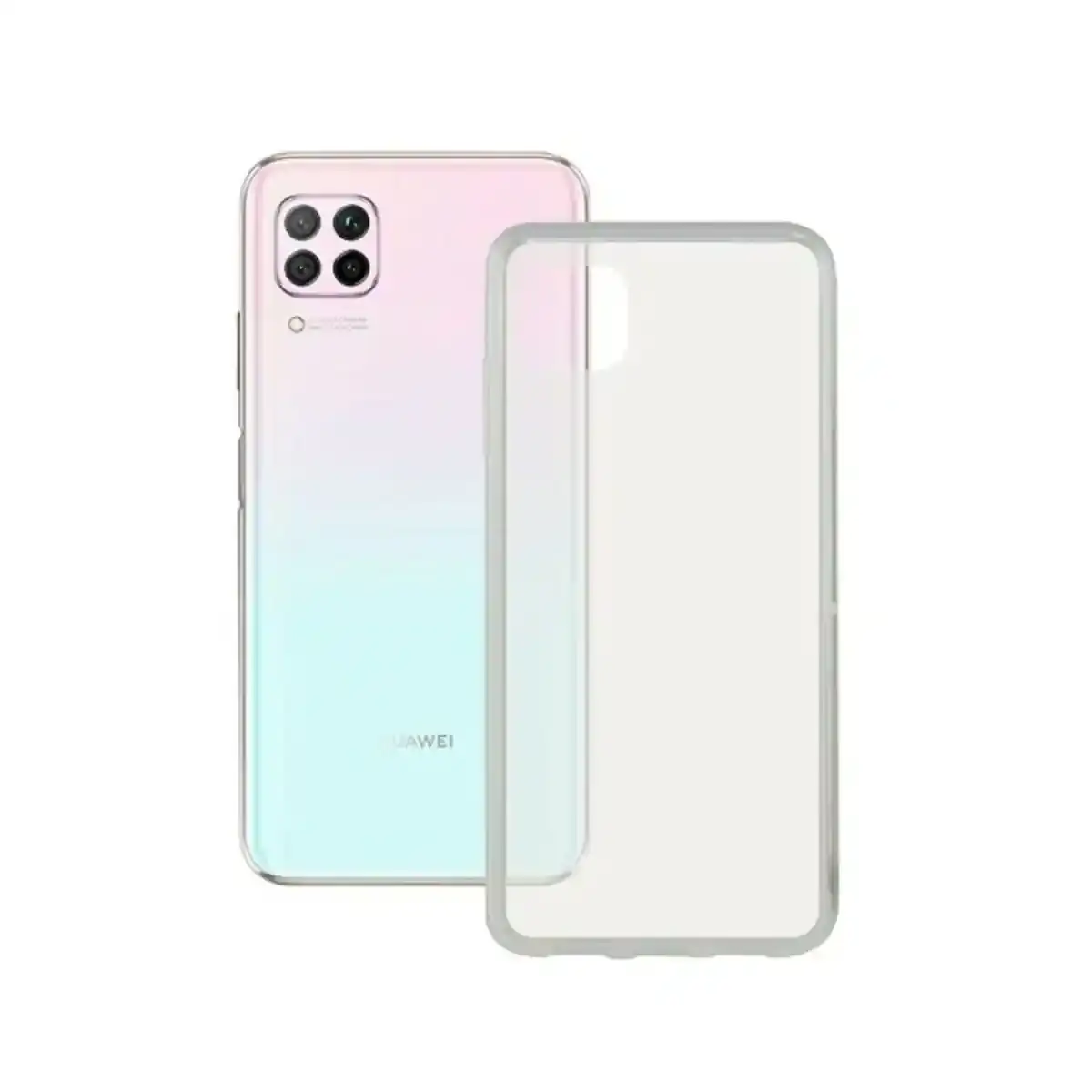 Coque pour telephone portable avec bord en tpu huawei p40 lite ksix flex transparent_7177. DIAYTAR COTE D'IVOIRE - L'Art de Vivre avec Authenticité. Explorez notre gamme de produits artisanaux et découvrez des articles qui apportent une touche unique à votre vie.