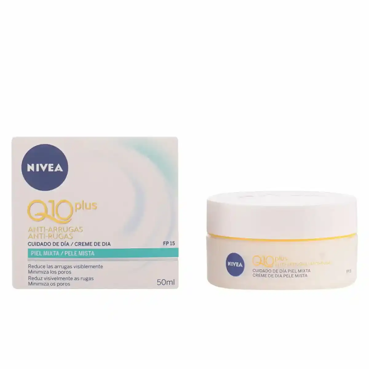 Creme anti rides nivea q10 spf 15 50 ml _7409. DIAYTAR COTE D'IVOIRE - Là où Choisir est une Célébration de l'Artisanat. Explorez notre gamme variée et choisissez des produits qui incarnent la tradition et le talent des artisans du Côte d'Ivoire.