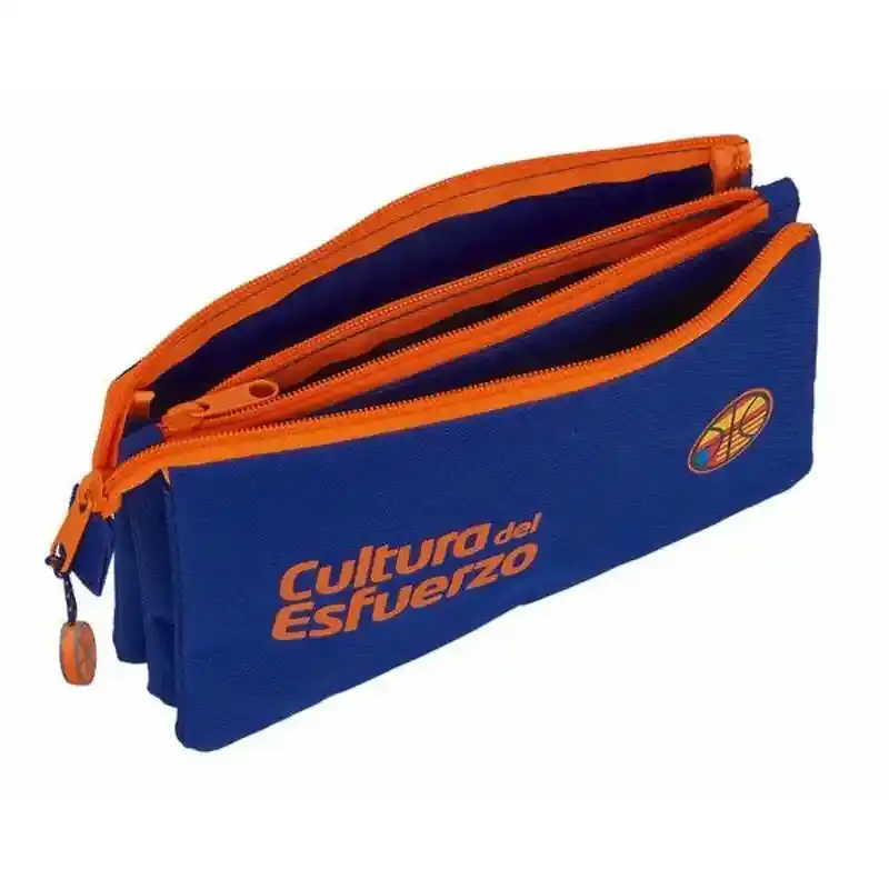 Fourre-tout Valencia Basket Bleu Orange. SUPERDISCOUNT FRANCE