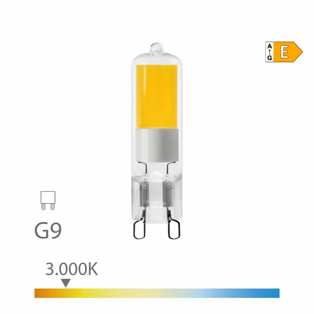 Lampe led edm 5 w 550 lm e g9 3000 k _4534. DIAYTAR COTE D'IVOIRE - Là où Choisir est un Acte d'Amour pour le Côte d'Ivoire. Explorez notre gamme et choisissez des produits qui célèbrent la culture et l'artisanat du pays.