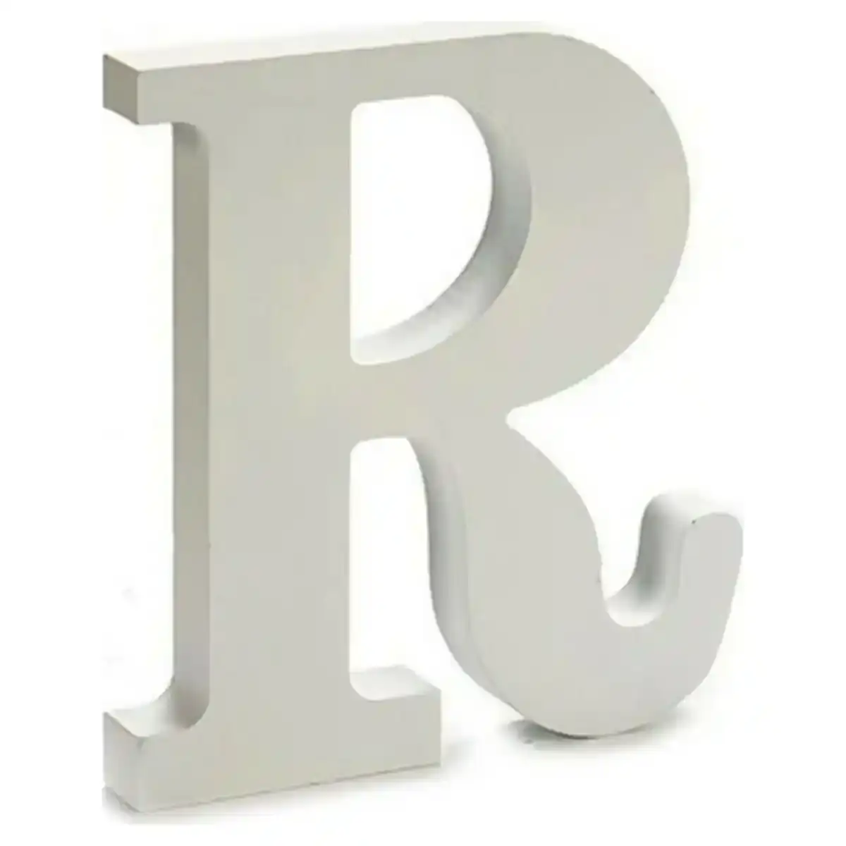 Letter R Wood. SUPERDISCOUNT FRANCE
