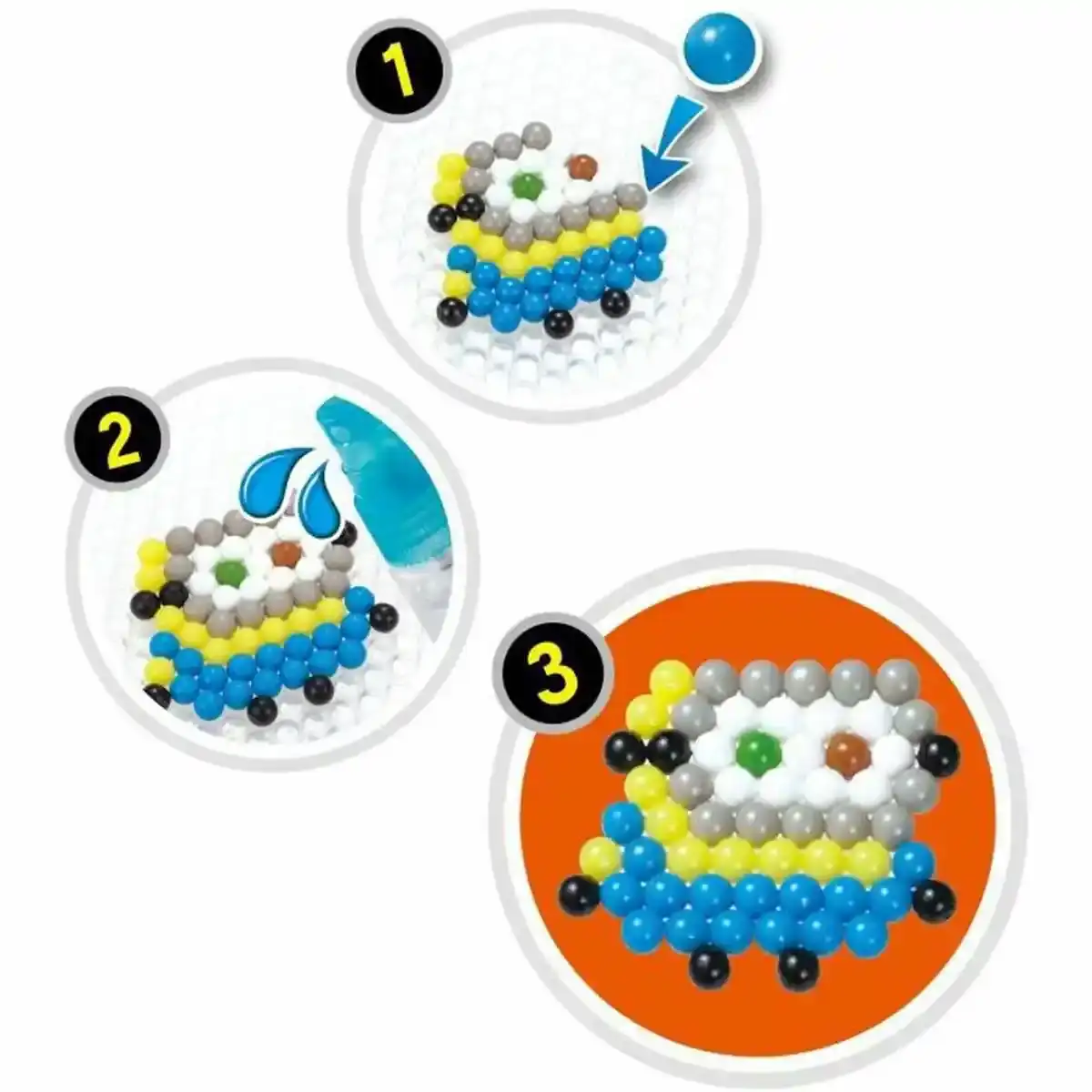 Perles de verre Aquabeads Minions. SUPERDISCOUNT FRANCE