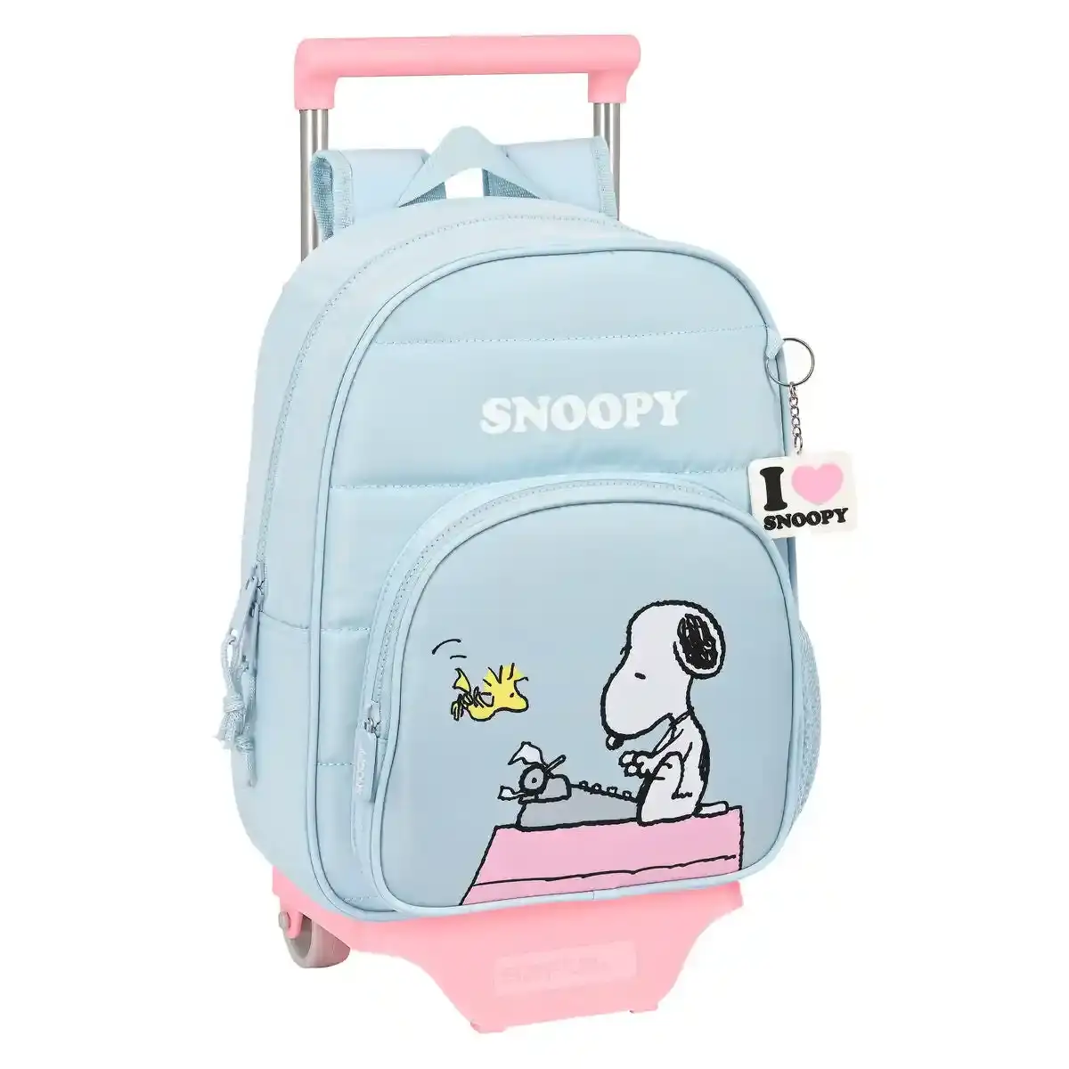 Sac à dos scolaire à roulettes Snoopy Imagine Bleu (26 x 34 x 11 cm). SUPERDISCOUNT FRANCE