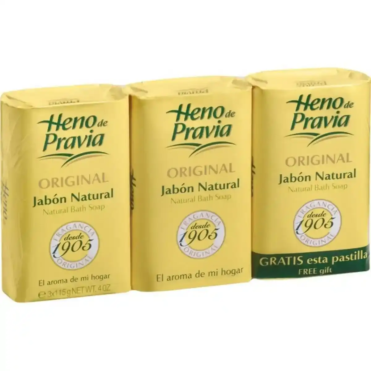 Savon mains heno de pravia original 3 x 125 g_2148. DIAYTAR COTE D'IVOIRE - Votre Destination Shopping pour Tous. Parcourez notre boutique en ligne et découvrez une variété de produits pour satisfaire tous vos besoins et désirs.