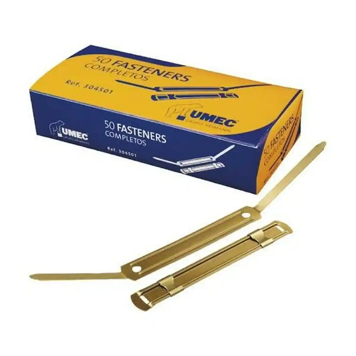 Attache UMEC Golden 100 Unités Métal. SUPERDISCOUNT FRANCE