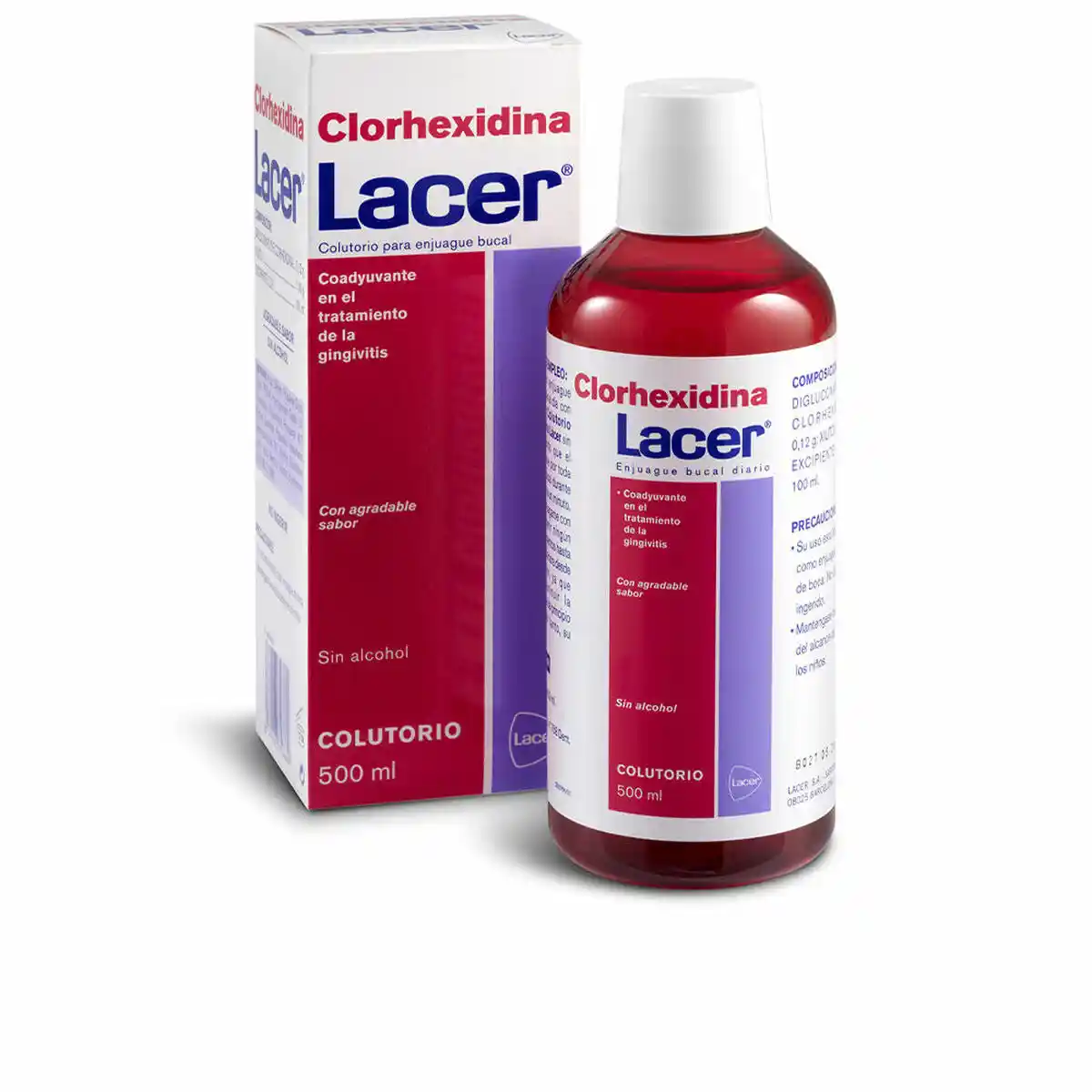 Bain de bouche lacer clorhexidina 500 ml parapharmacie _8331. Entrez dans l'Univers de DIAYTAR COTE D'IVOIRE - Où le Choix Rencontre l'Authenticité. Explorez nos rayons virtuels et trouvez des produits qui incarnent la richesse de notre culture.