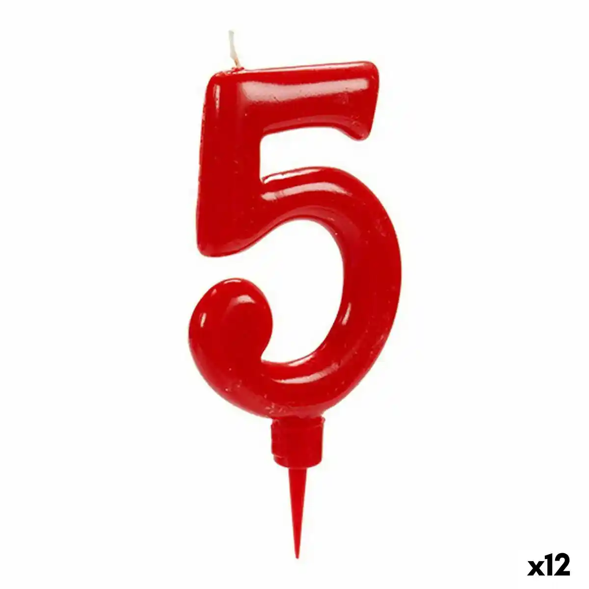 Bougie rouge anniversaire numero 5 12 unites _9079. DIAYTAR COTE D'IVOIRE - Là où Vos Rêves Prendent Forme. Plongez dans notre catalogue diversifié et trouvez des produits qui enrichiront votre quotidien, du pratique à l'exceptionnel.