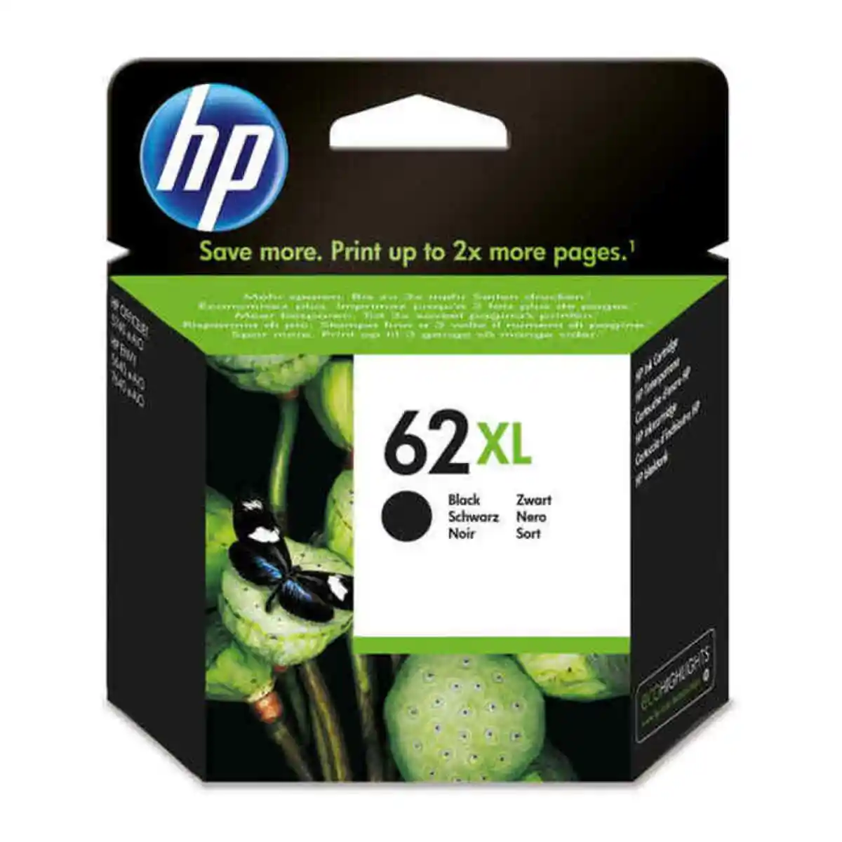 Cartouche d'encre compatible HP 62XL Noir. SUPERDISCOUNT FRANCE