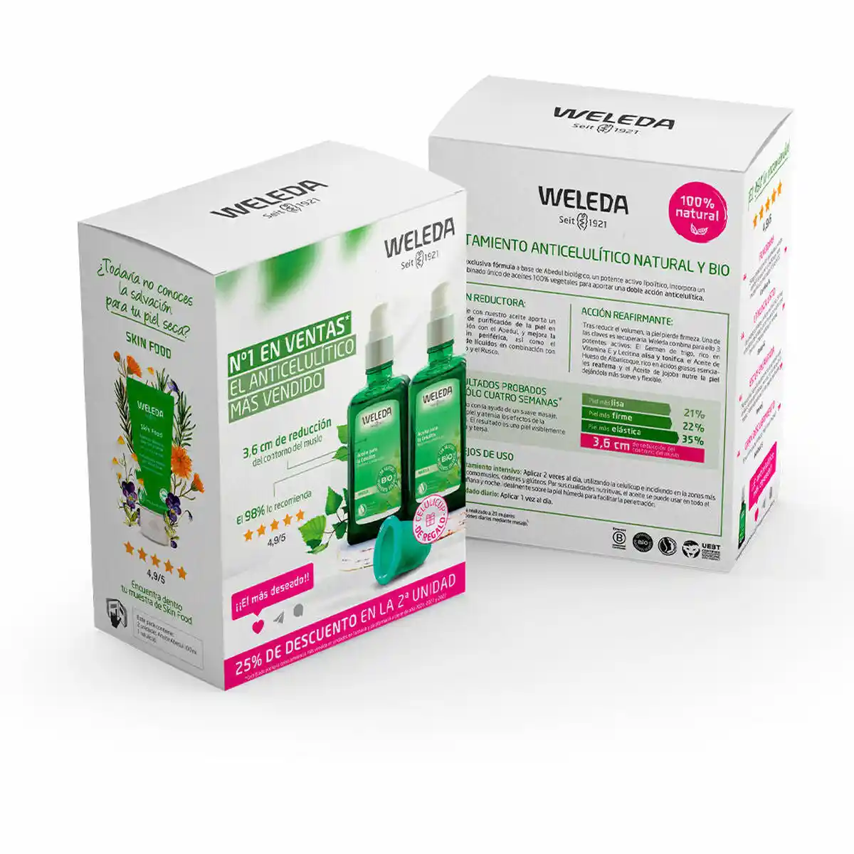 Coffret cosmetique weleda anti cellulite bouleau 3 pieces_9152. DIAYTAR COTE D'IVOIRE - Votre Escale Shopping incontournable. Explorez notre boutique en ligne et dénichez des trésors qui reflètent la richesse culturelle et la modernité du Côte d'Ivoire.