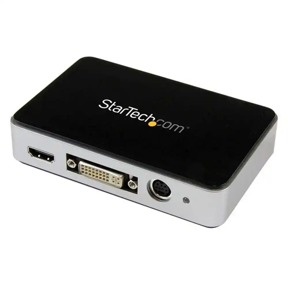 Enregistreur de jeux vidéo Startech USB3HDCAP USB 3.0 HDMI VGA DVI. SUPERDISCOUNT FRANCE