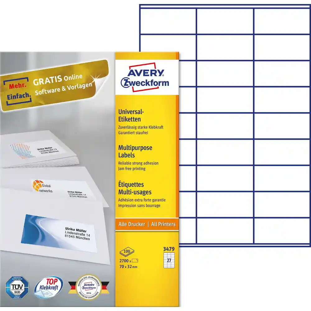 Étiquettes 3479 100 Feuilles (Reconditionné A+). SUPERDISCOUNT FRANCE