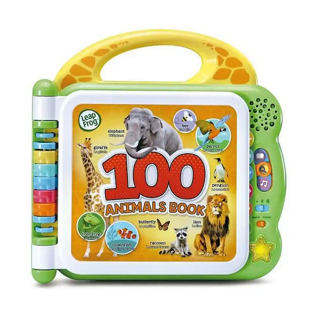 Jeu éducatif Livre Cefatoys 100 animaux. Apprendre le vocabulaire en espagnol et en anglais. (ES-EN). SUPERDISCOUNT FRANCE