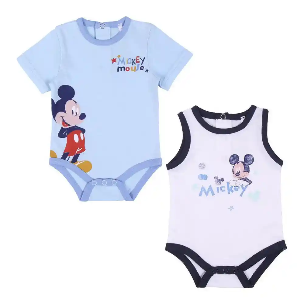 Justaucorps Mickey Mouse 2 Unités Bleu. SUPERDISCOUNT FRANCE