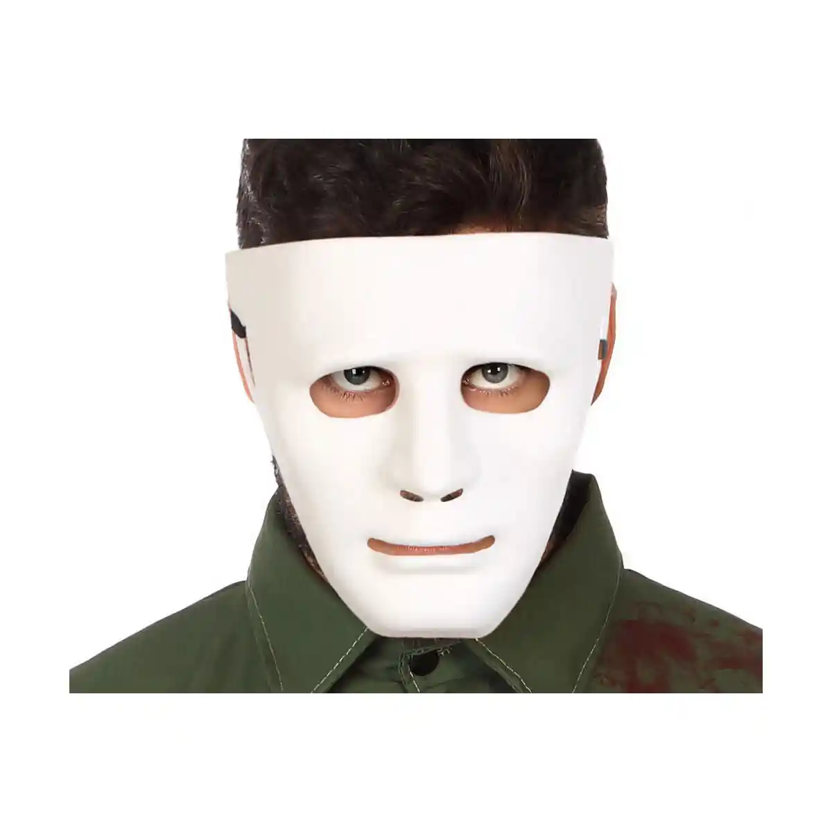 Masque blanc halloween_1841. DIAYTAR COTE D'IVOIRE - Votre Compagnon Shopping, Votre Style Unique. Explorez notre boutique en ligne pour dénicher des trésors qui expriment qui vous êtes, de la mode à la maison.