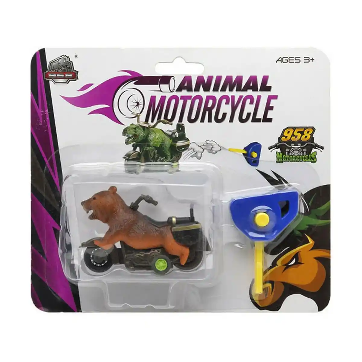 Moto Animal 19 x 17 cm. SUPERDISCOUNT FRANCE