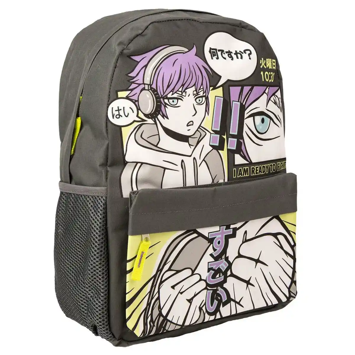 Sac a dos decontracte otaku 30 x 41 x 14 cm gris clair_5912. Bienvenue chez DIAYTAR COTE D'IVOIRE - Votre Destination Shopping Complète! Découvrez une boutique en ligne généraliste au Côte d'Ivoire offrant une vaste gamme de produits, allant des vêtements aux gadgets électroniques, en passant par l'artisanat local.