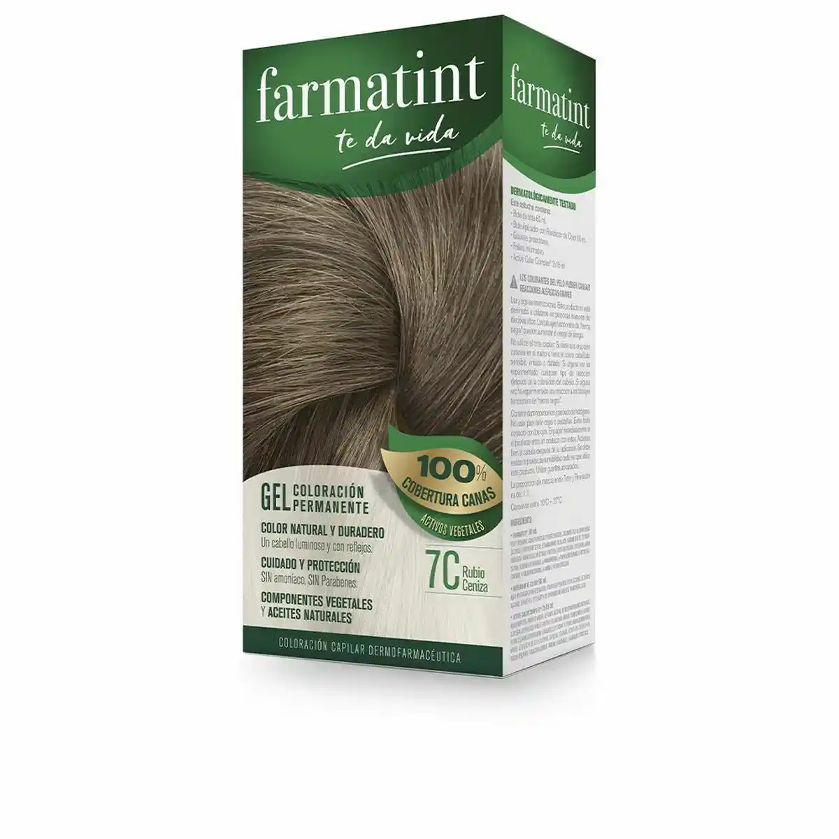 Teinture permanente farmatint 7c rubio ceniza gel_8314. DIAYTAR COTE D'IVOIRE - Là où Chaque Produit Est une Trouvaille. Explorez notre sélection minutieuse et découvrez des articles qui correspondent à votre style de vie et à vos aspirations.
