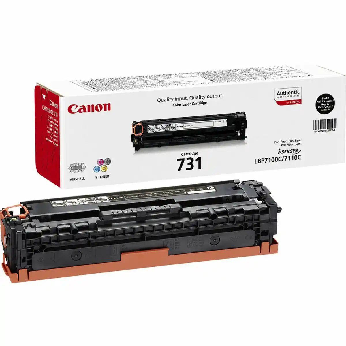 Toner Canon 731 Noir. SUPERDISCOUNT FRANCE