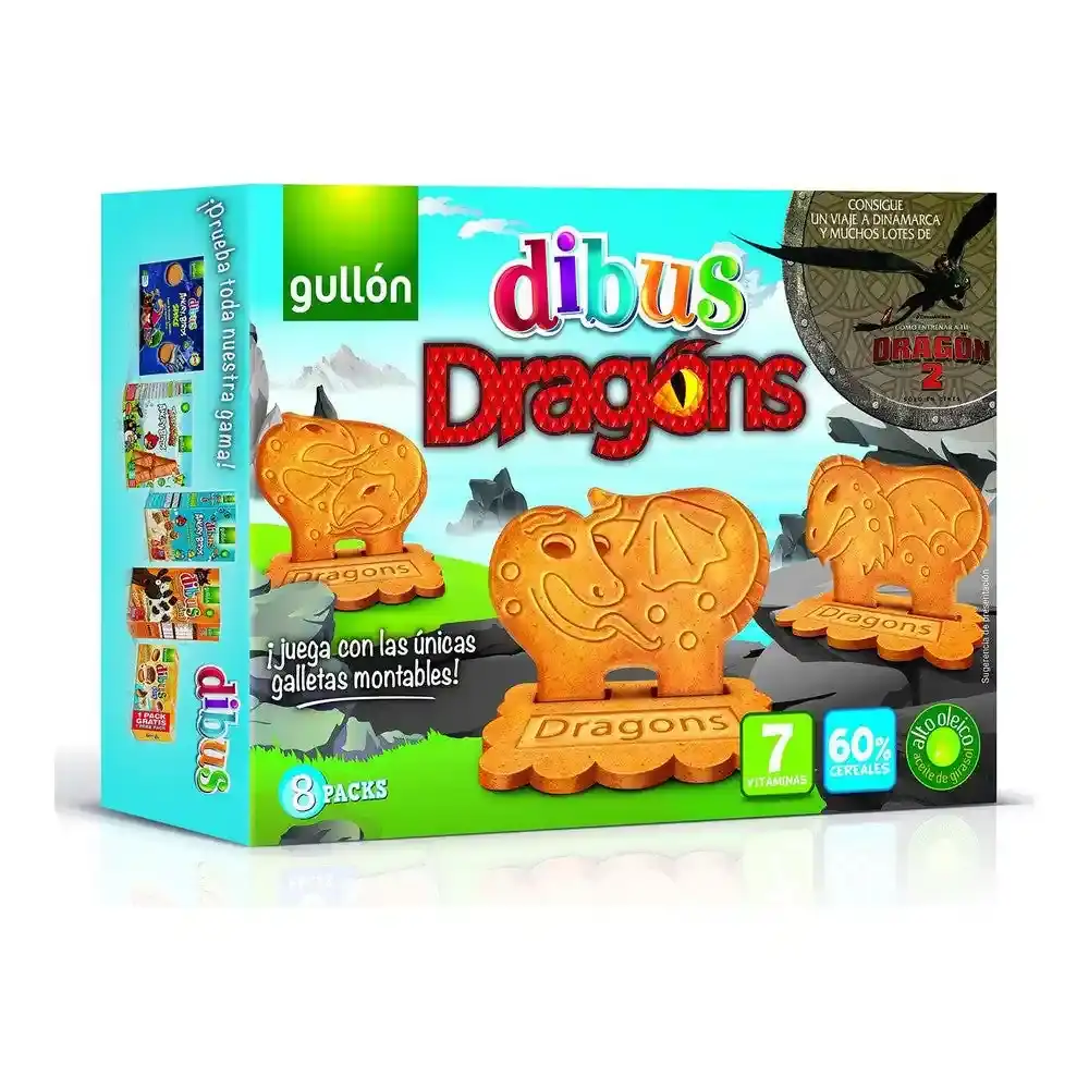Biscuits gullon dibus dragons 300 g _3729. DIAYTAR COTE D'IVOIRE - Où Chaque Achat Raconte une Histoire. Parcourez notre boutique en ligne pour trouver des articles qui évoquent le savoir-faire et la tradition du Côte d'Ivoire.