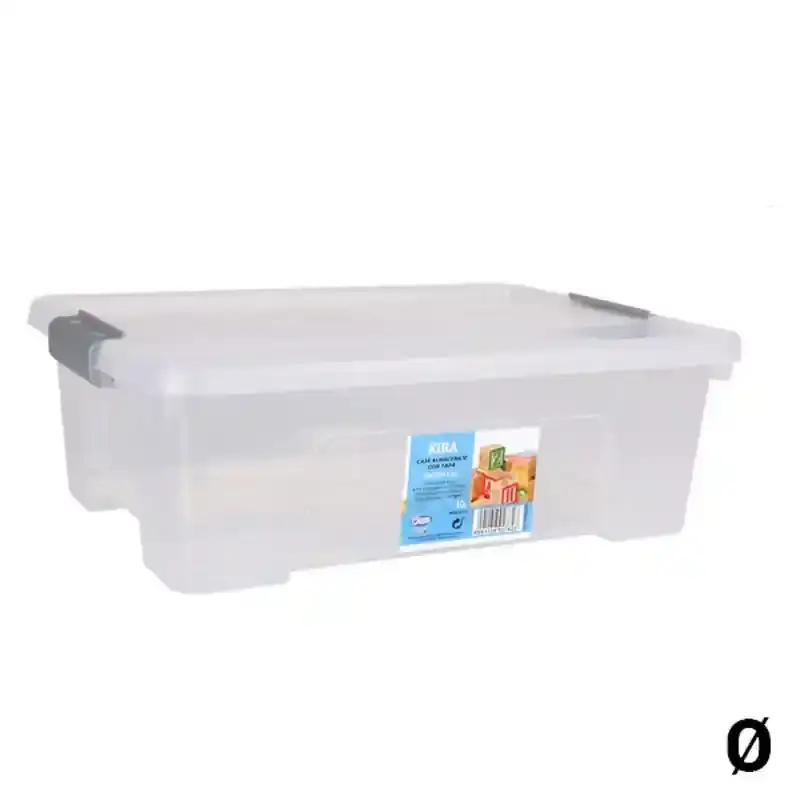Boite de rangement avec couvercle dem kira transparent_5949. Entrez dans l'Univers de DIAYTAR COTE D'IVOIRE - Où la Tradition S'unit à la Modernité. Explorez notre sélection pour trouver des produits qui allient héritage et innovation.