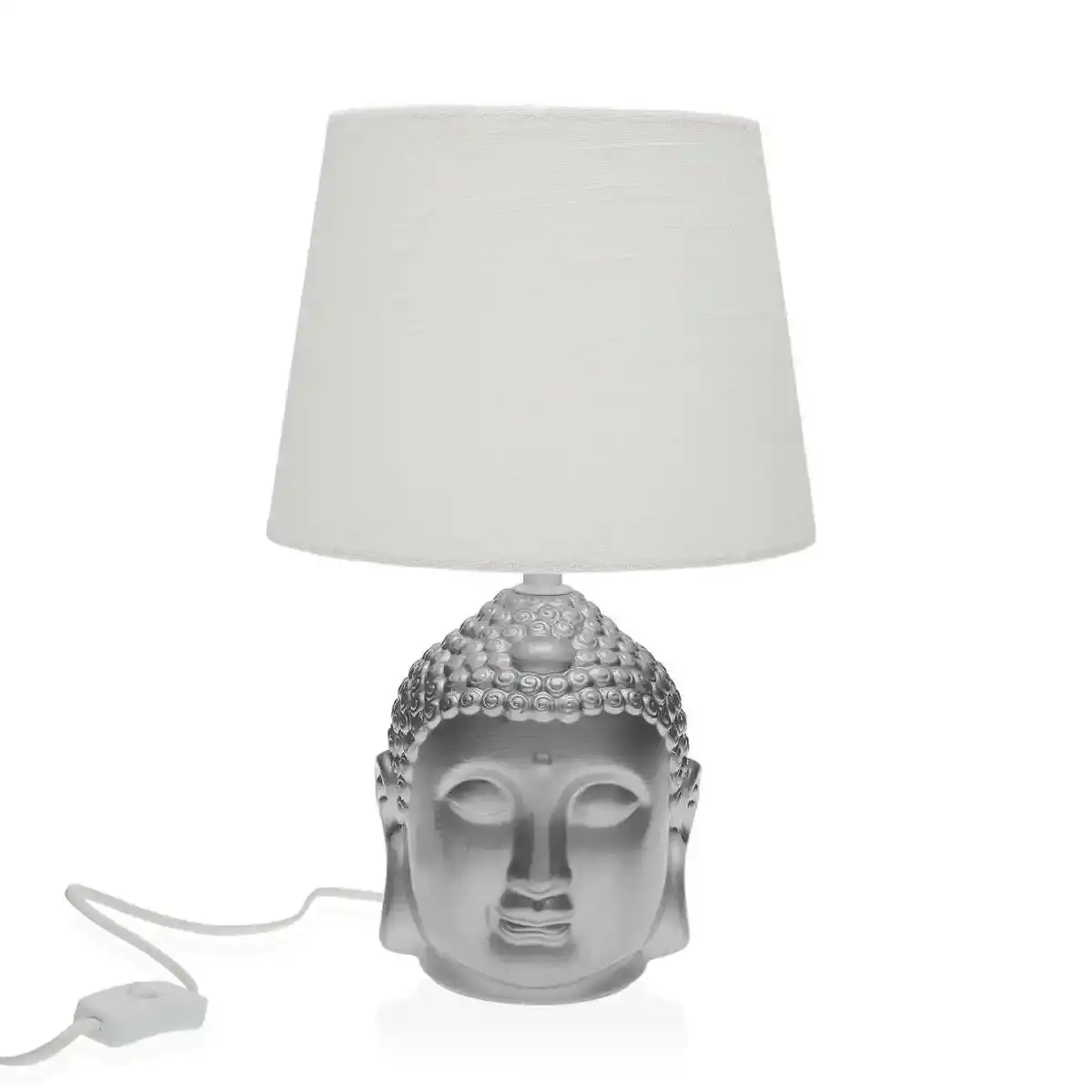 Lampe de bureau versa silver buddha porcelaine 21 x 33 x_1286. Bienvenue chez DIAYTAR COTE D'IVOIRE - Où le Shopping Rime avec Diversité. Plongez dans notre univers de produits et découvrez des trésors qui représentent la richesse culturelle du Côte d'Ivoire.