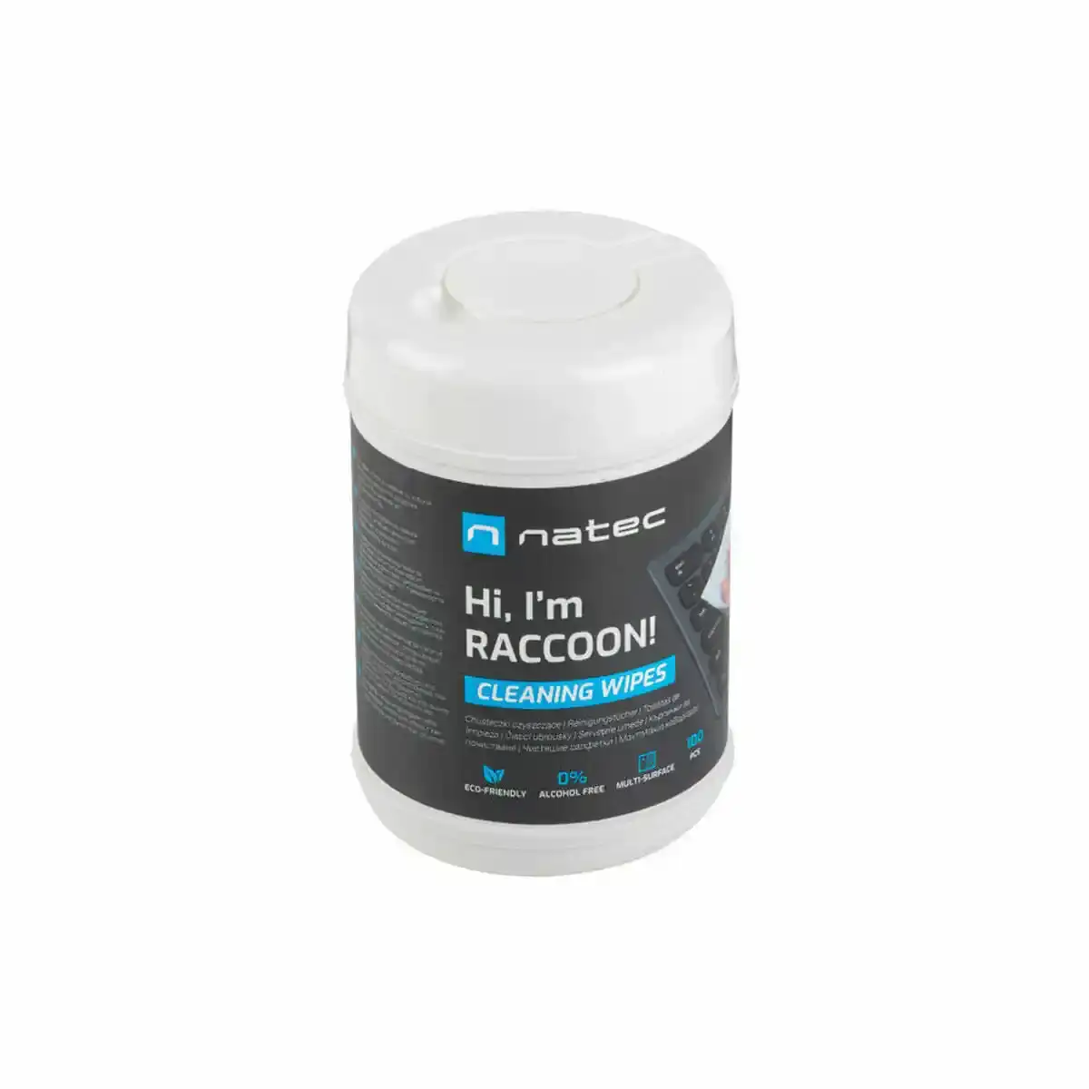 Lingettes desinfectantes pour appareils electroniques natec 100 uds_1418. Bienvenue chez DIAYTAR COTE D'IVOIRE - Où le Shopping Devient un Voyage. Explorez notre plateforme pour dénicher des produits uniques, racontant l'histoire et l'âme du Côte d'Ivoire.