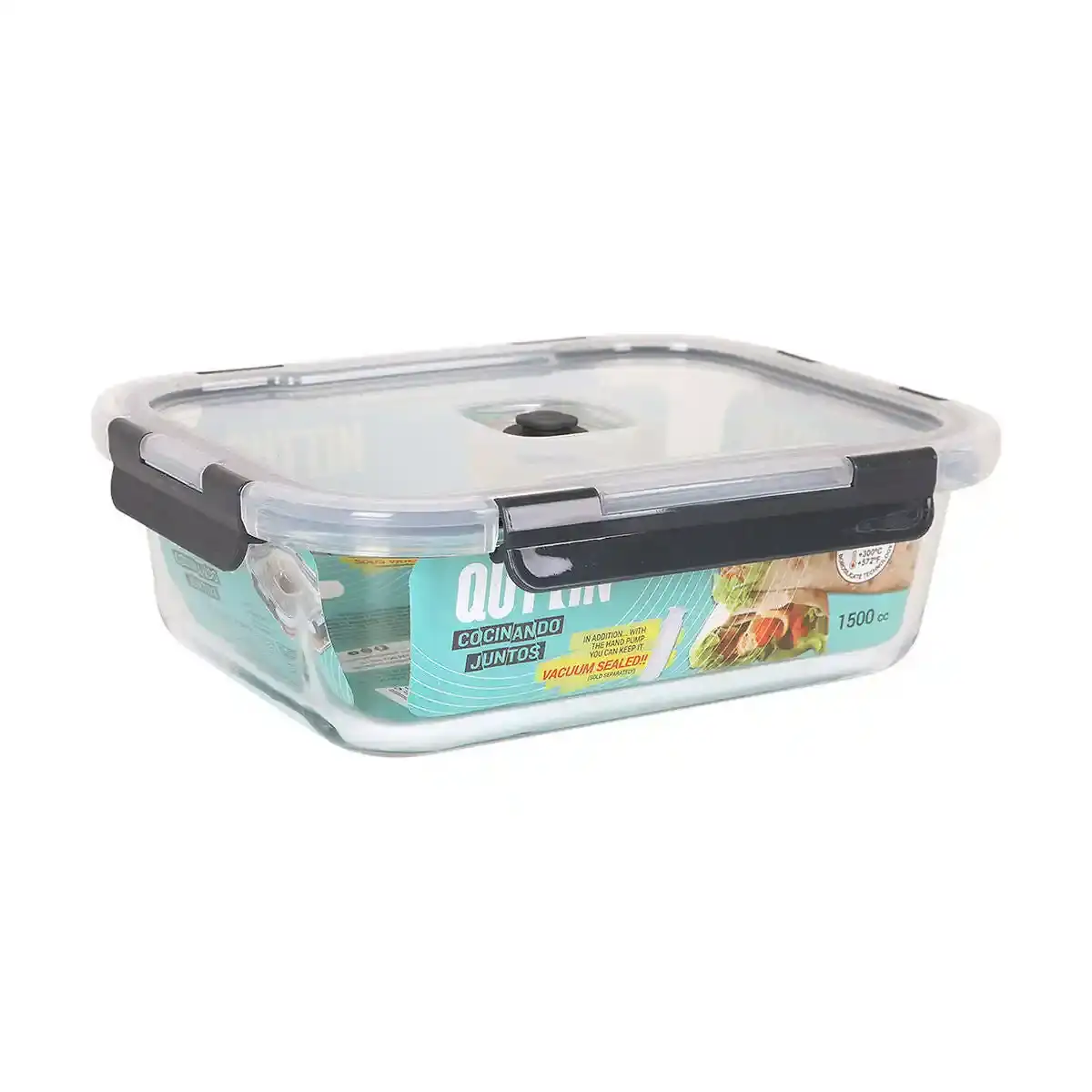 Lunch box quttin rectangulaire 1 5 l 23 x 17 8 x 7 6_6039. DIAYTAR COTE D'IVOIRE - Là où la Tradition Devient Tendance. Naviguez à travers notre boutique en ligne et choisissez des produits qui allient l'authenticité au contemporain.