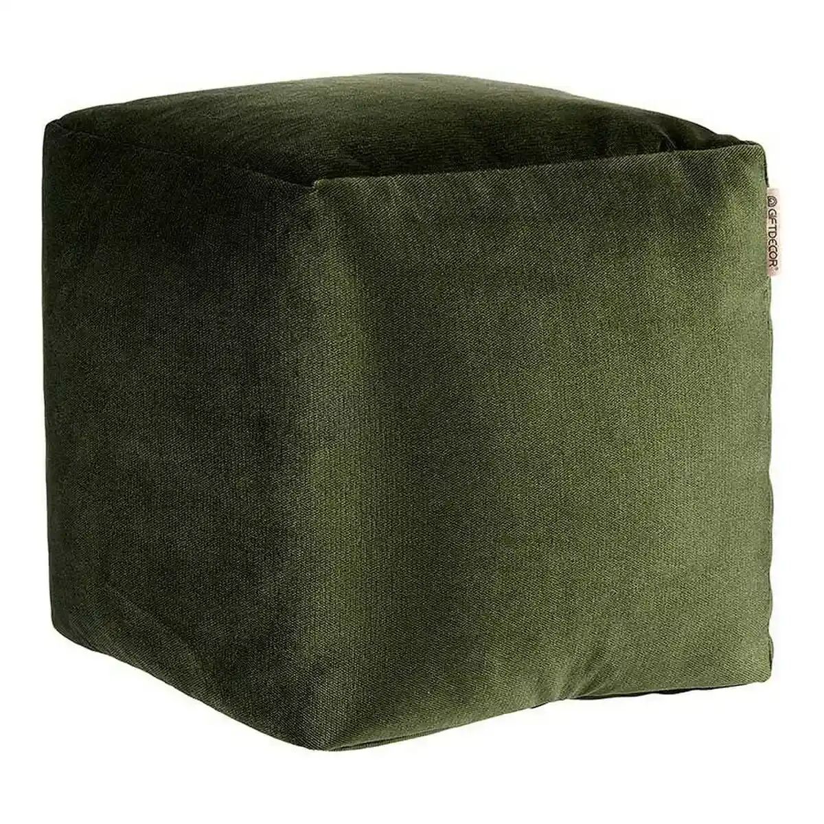 Pouf polyester vert polystyrene 30 x 30 x 30 cm _1694. DIAYTAR COTE D'IVOIRE - L'Art de Choisir, l'Art de Vivre. Parcourez notre boutique en ligne et découvrez des produits qui transforment chaque choix en une expérience enrichissante.