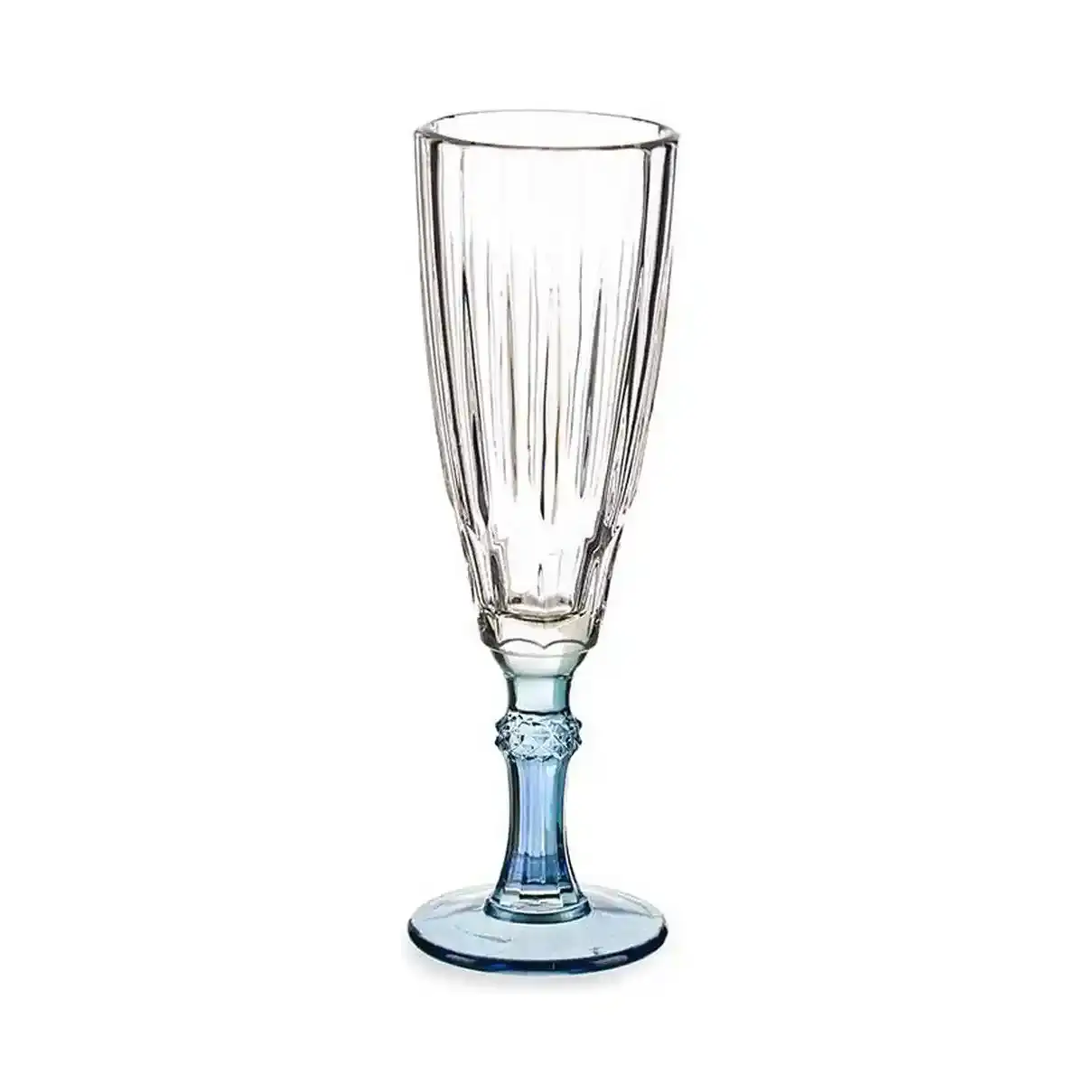Verre a champagne exotic crystal blue 170 ml _3733. DIAYTAR COTE D'IVOIRE - L'Odyssée du Shopping à Votre Portée. Parcourez notre boutique en ligne et partez à la découverte d'articles qui rendront chaque jour spécial.