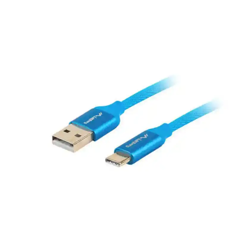 Cable usb a vers usb c lanberg quick charge 3 0 bleu_1019. Bienvenue sur DIAYTAR COTE D'IVOIRE - Où Choisir est un Voyage Sensoriel. Plongez dans notre catalogue et trouvez des produits qui éveillent vos sens et embellissent votre quotidien.