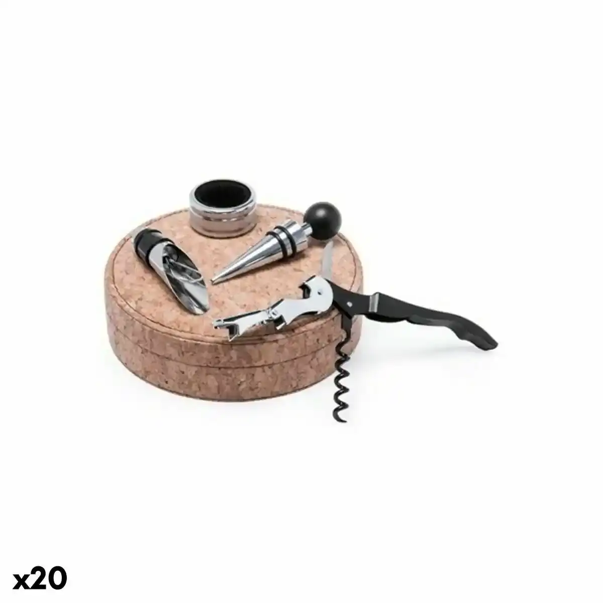 Ensemble d accessoires pour le vin vintage coconut 146098 liege 20 unites _3662. Entrez dans l'Univers de DIAYTAR COTE D'IVOIRE - Où Chaque Produit a son Éclat Unique. Explorez notre gamme variée et choisissez des articles qui illuminent votre quotidien.