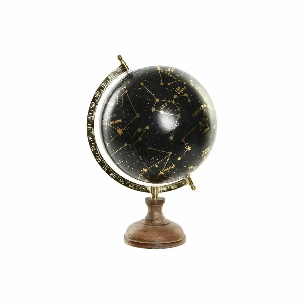 Globe dkd home decor 20 x 20 x 33 cm noir_5303. DIAYTAR COTE D'IVOIRE - L'Art de Trouver ce que Vous Aimez. Plongez dans notre assortiment varié et choisissez parmi des produits qui reflètent votre style et répondent à vos besoins.