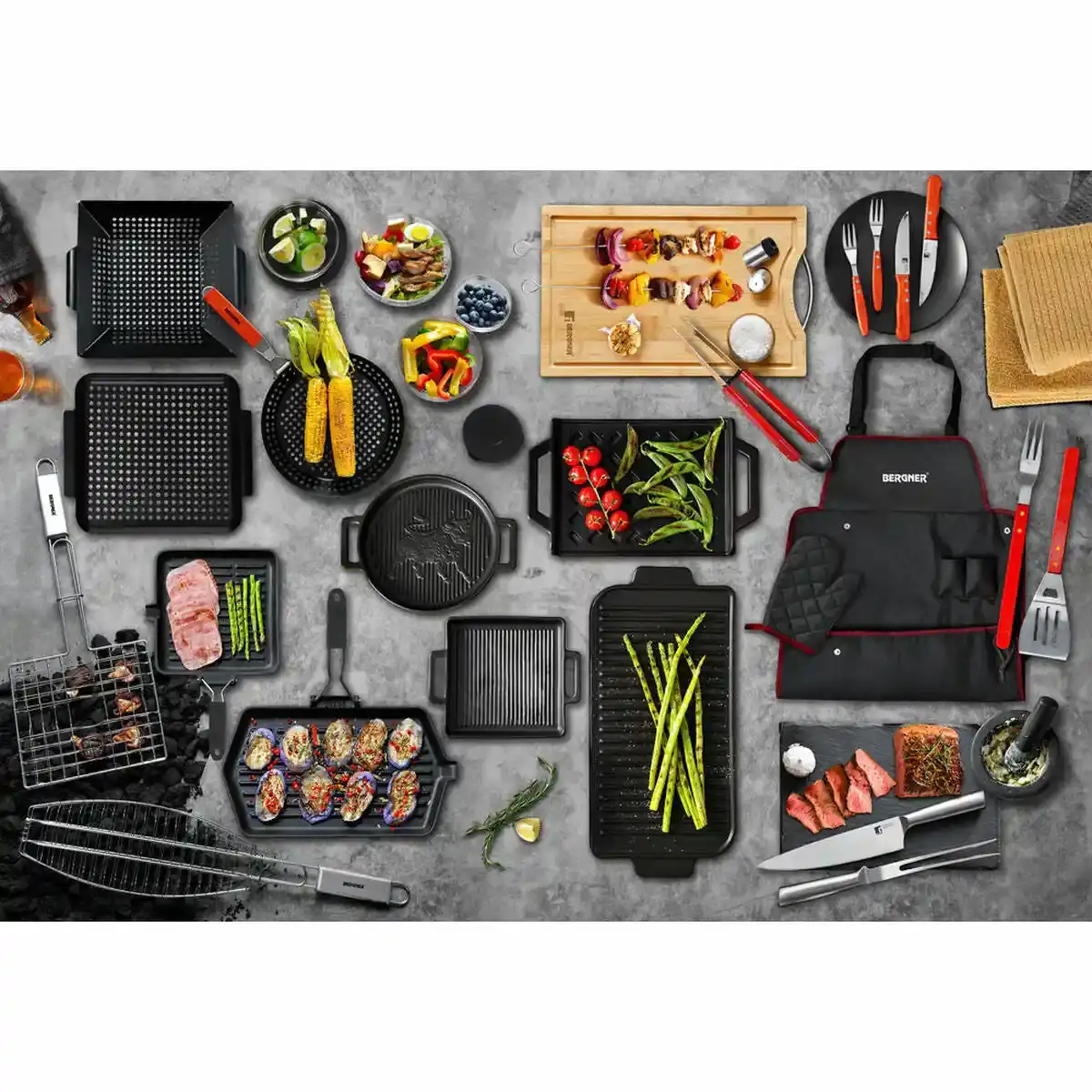 Plaque de cuisson Bergner BG-34132-BK