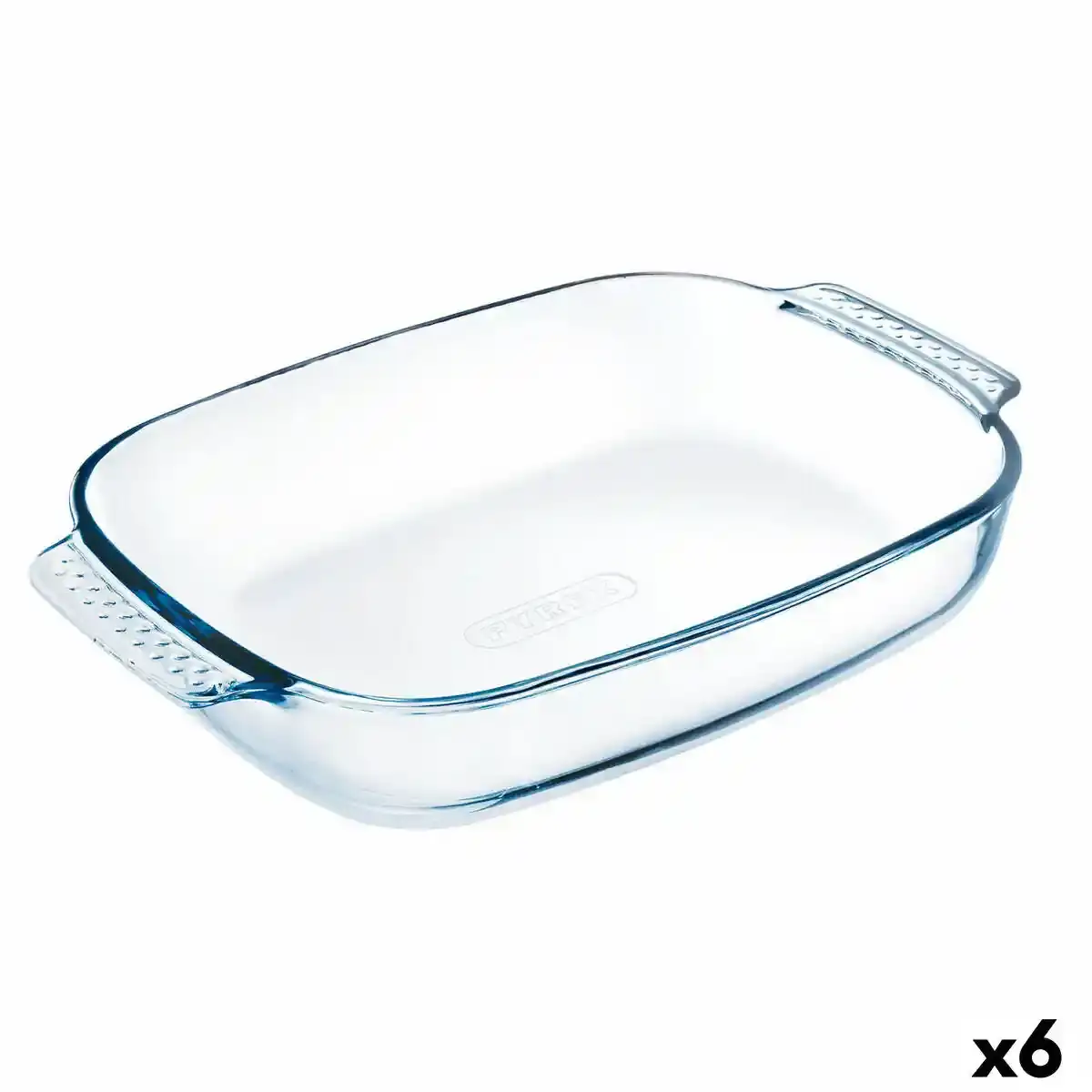 Plateau de service pyrex classic rectangulaire verre transparent 35 x 23_2291. DIAYTAR COTE D'IVOIRE - Là où Choisir est un Acte d'Amour pour le Côte d'Ivoire. Explorez notre gamme et choisissez des produits qui célèbrent la culture et l'artisanat du pays.