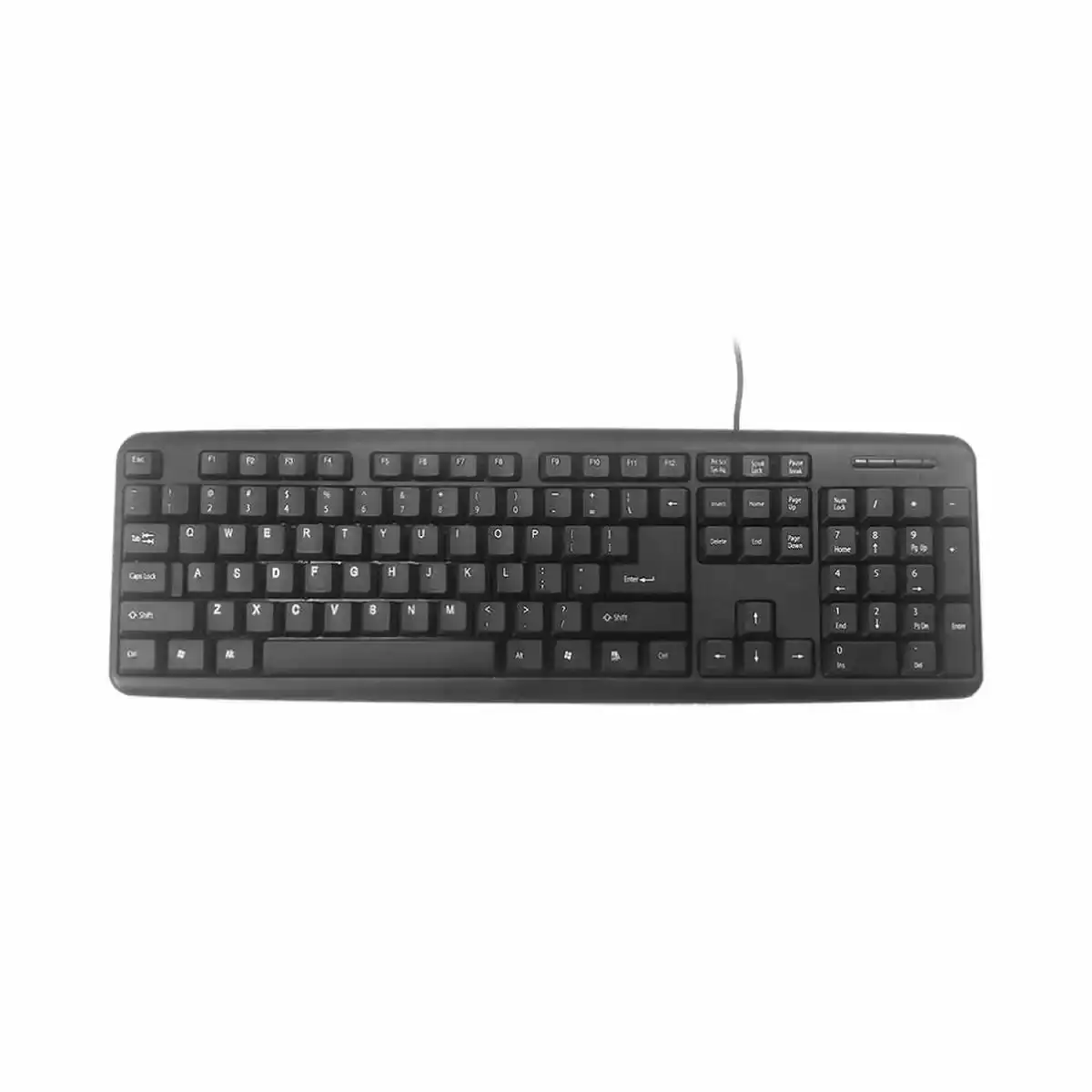 Clavier gembird 8716309083980 noir_7000. DIAYTAR COTE D'IVOIRE - Votre Destination pour un Shopping Éclairé. Parcourez notre boutique en ligne pour découvrir des produits de qualité qui embelliront votre quotidien.