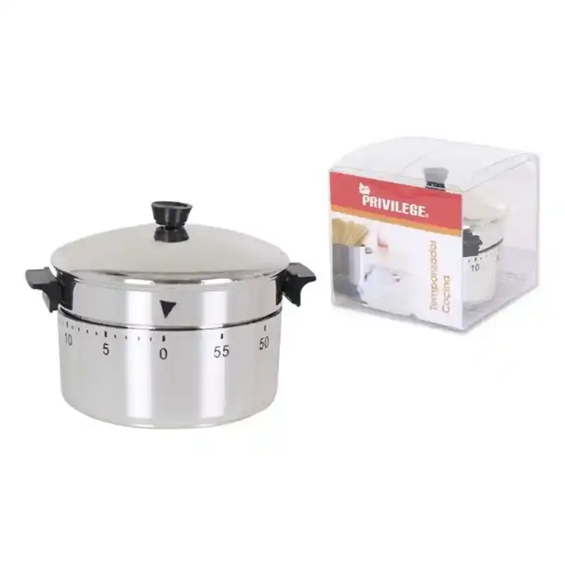 Minuteur de cuisine privilege 61346 6 5 x 7 7 x 5 5 cm _5300. DIAYTAR COTE D'IVOIRE - Où Choisir est une Célébration. Découvrez notre sélection de produits qui représentent la diversité et la joie du Côte d'Ivoire, à chaque étape de votre vie.