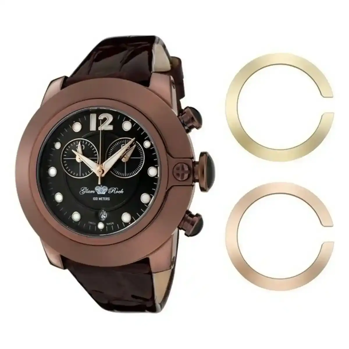 Montre femme glam rock gr32160 o 44 mm _5570. Bienvenue sur DIAYTAR COTE D'IVOIRE - Où Chaque Détail compte. Plongez dans notre univers et choisissez des produits qui ajoutent de l'éclat et de la joie à votre quotidien.
