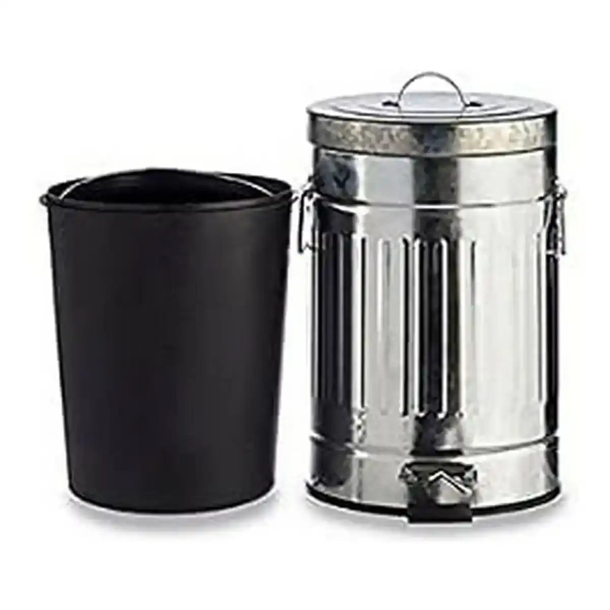 Poubelle a pedale steel 7 l _4382. DIAYTAR COTE D'IVOIRE - Où Choisir est un Plaisir. Explorez notre boutique en ligne et choisissez parmi des produits de qualité qui satisferont vos besoins et vos goûts.