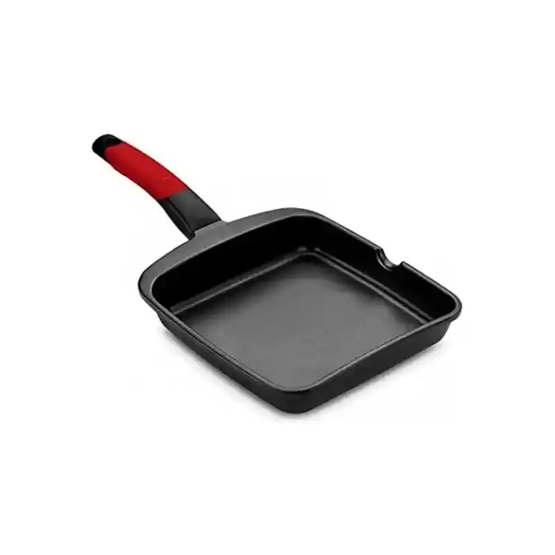 Grill bra premiere 28 x 28 cm rouge_8031. DIAYTAR COTE D'IVOIRE - Là où Chaque Achat a du Sens. Explorez notre gamme et choisissez des produits qui racontent une histoire, du traditionnel au contemporain.