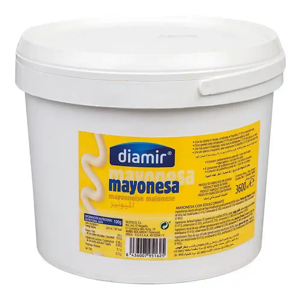 Mayonnaise diamir 3600 ml _2202. DIAYTAR COTE D'IVOIRE - Votre Escapade Shopping Virtuelle. Explorez notre boutique en ligne et dénichez des trésors qui évoquent la culture et le savoir-faire sénégalais, un clic à la fois.
