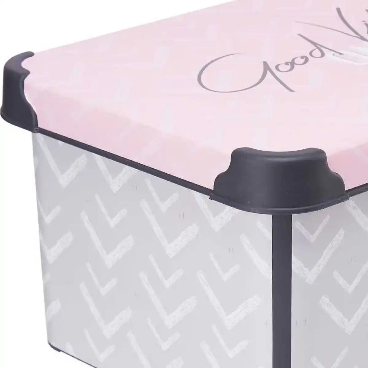 Boite de rangement avec couvercle vibes plastique rose 22 7 x 16 5_6917. Votre Destination de Choix: DIAYTAR COTE D'IVOIRE - Où l'Authenticité Rencontre la Commodité. Faites l'expérience de magasiner en ligne pour des articles qui incarnent la richesse culturelle et la modernité du Côte d'Ivoire.