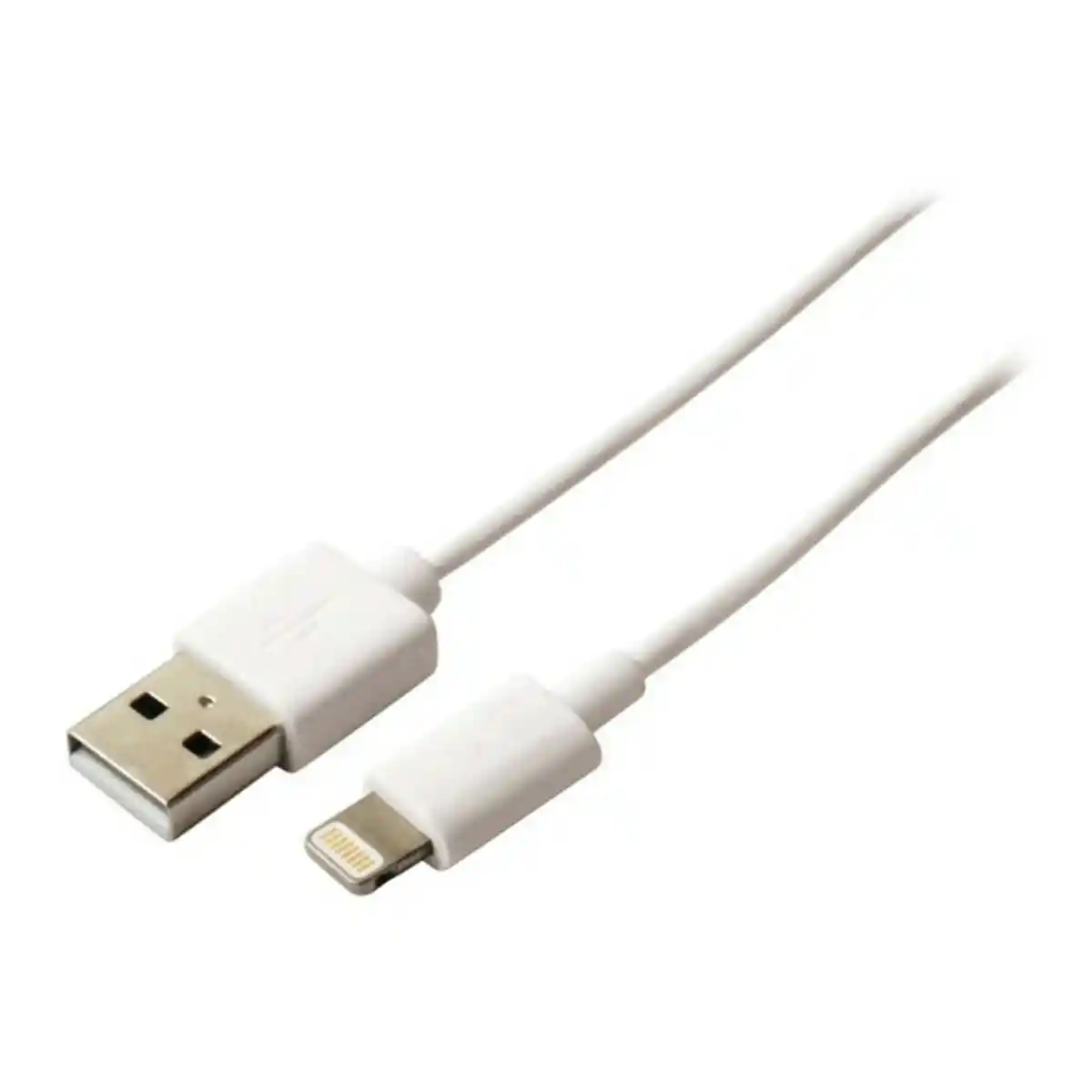Cable usb vers lightning contact 1 m blanc_1340. DIAYTAR COTE D'IVOIRE - Là où Chaque Produit est une Trouvaille Unique. Découvrez notre boutique en ligne et trouvez des articles qui vous distinguent par leur originalité.