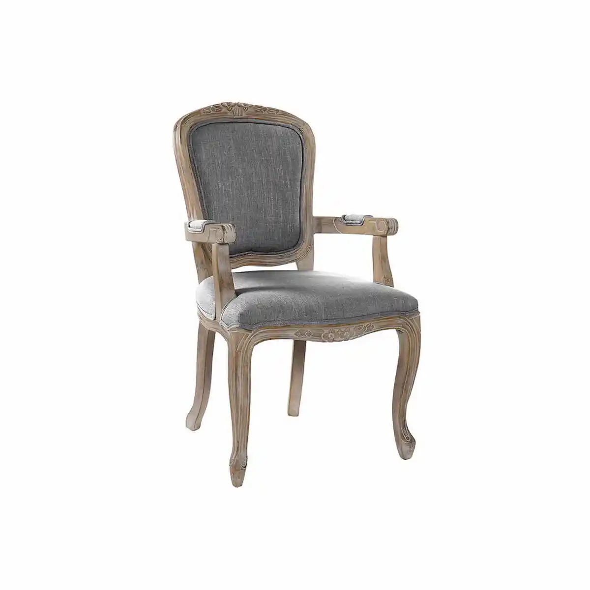 Chaise dkd home decor 57 x 57 x 94 cm gris_9214. Entrez dans l'Univers de DIAYTAR COTE D'IVOIRE - Où l'Élégance et la Variété se Rencontrent. Parcourez notre catalogue pour dénicher des articles qui ajoutent une touche d'élégance à votre vie.