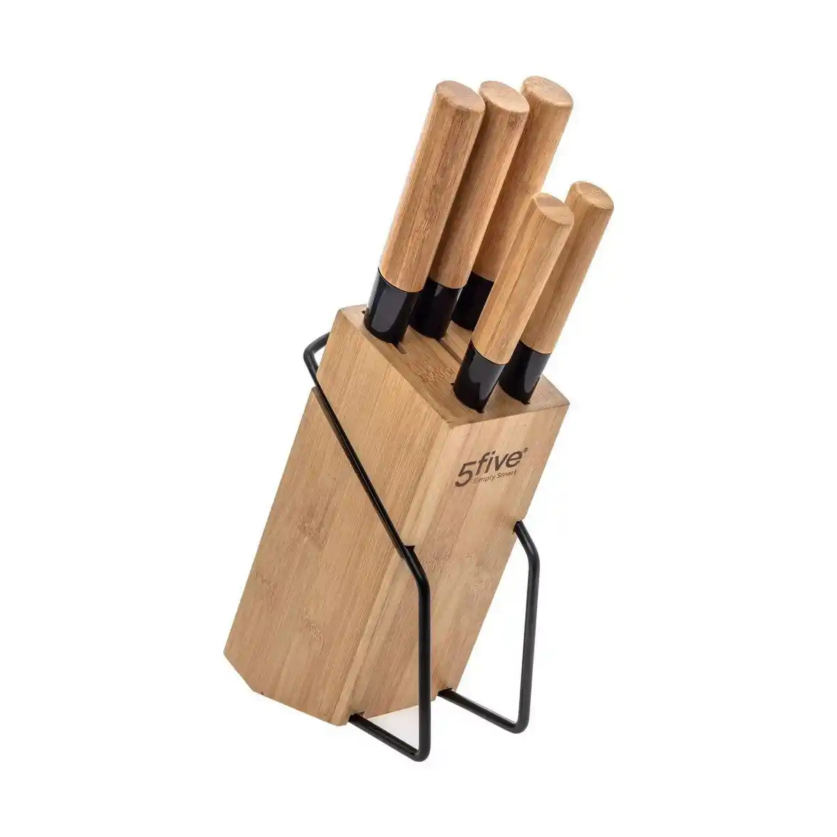 Ensemble de couteaux avec base en bois 5five 32 5 x 22 5_2597. Entrez dans le Monde de DIAYTAR COTE D'IVOIRE - Où la Satisfaction est la Priorité. Explorez notre sélection pensée pour vous offrir une expérience de shopping qui va au-delà de vos attentes.